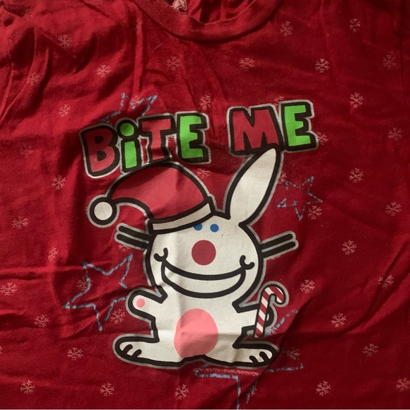 Happy Bunny Bite Me Tee Shirt - XL - Picture 4 of 11